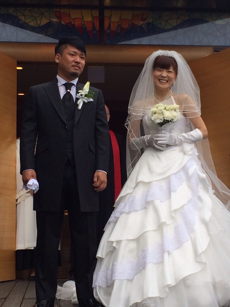 池袋美容室高橋さん結婚式